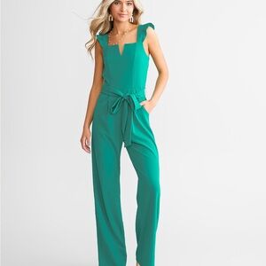 Willow Teal Jumpsuit